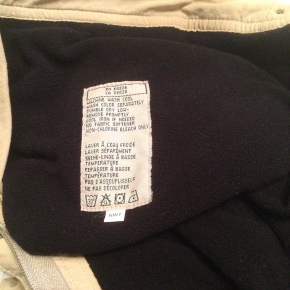 Royal Robbins Tan Nylon Fleece Lined Hiking Pants Size 8 - Picture 7 of 13